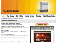 Tablet Screenshot of free-digital-signage.com